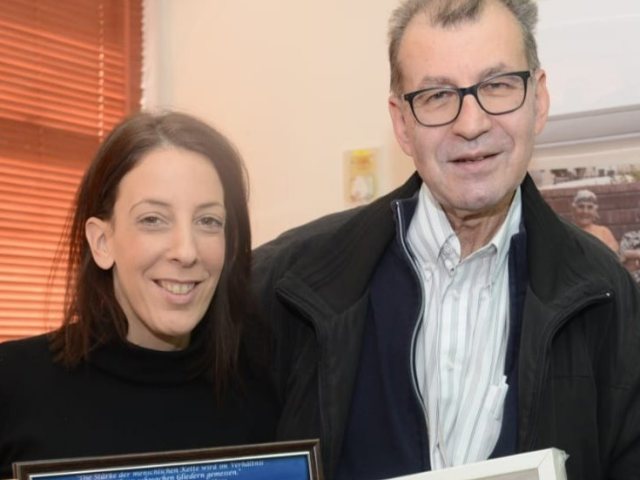 יוספוביץ עם אוחנה צילום: דוד גרינשפון מערך הסברה קק"ל 