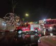 דרמה בגובה: אם ובתה חולצו מגלגל ענק בבאר שבע בצל הסערה