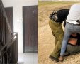מעצר. דלת. צילום: דוברות המשטרה. שרון טל