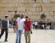 צמד השפים בביקור בכותל המערבי בירושלים 