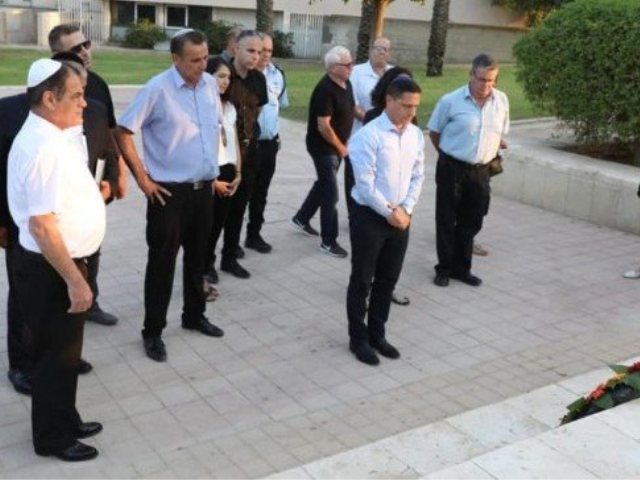 טקס לזכר 16 הנרצחים | צילום: באדיבות עיריית באר שבע 