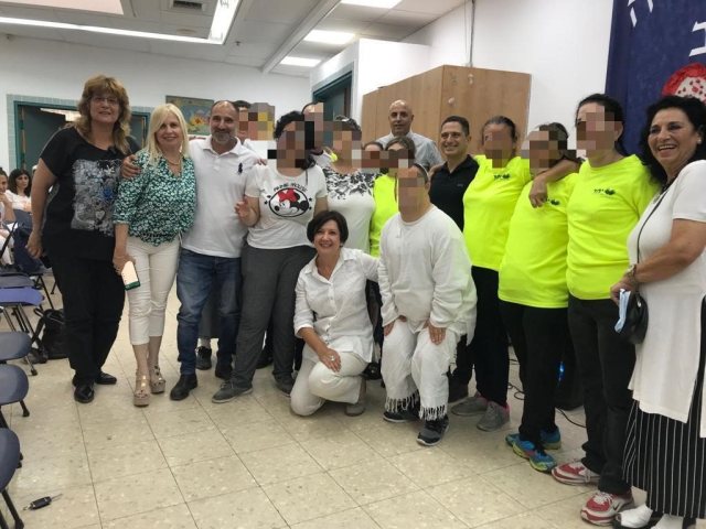המשתתפים באירוע המרגש עם דנילוביץ' | צילום צבי תקשורת