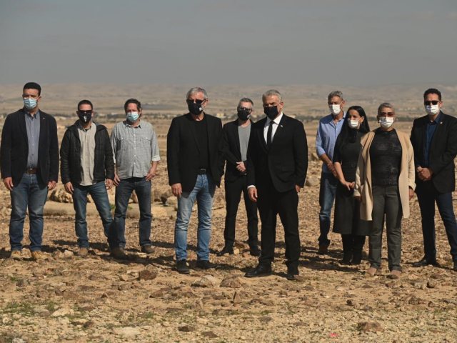 סיעת יש עתיד הגיעה לנגב 