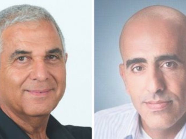 שמעון פרץ (ימין) ושמעון מזוז (שמאל). צילום: פרטי ע"פ ס' 27 א'