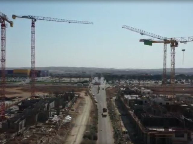 שכונת פארק הנחל בבנייה בימים אלה | צילום: ב"ש טאצ'  