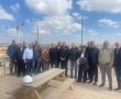 חברי העמותה שנלחמו למען מעבר צה"ל לנגב זכו לביקור בפרוייקט המודיעין העצום