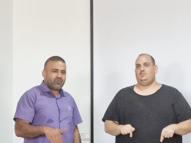 סלאמה אל אטרש באירוע. קרדיט - מועצת אל קסום