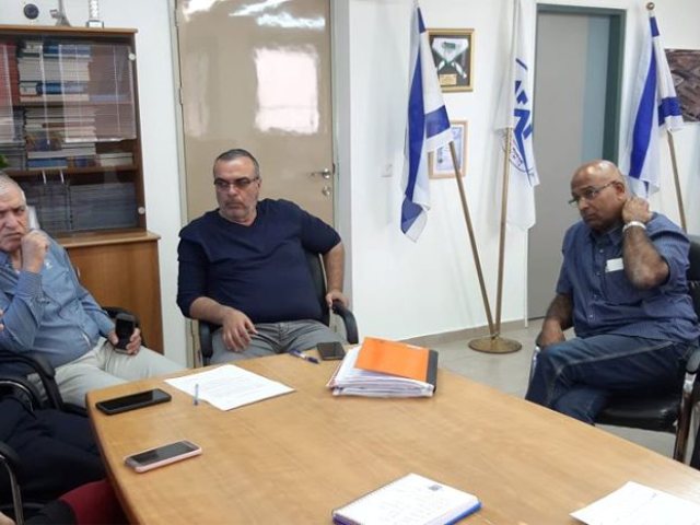 השימוע לחברת ההסעות שנערך במועצת מיתר | צילום: באדיבות מועצת מיתר