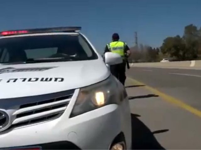 מבצע משטרת התנועה בדרום. צילום: דוברות המשטרה 