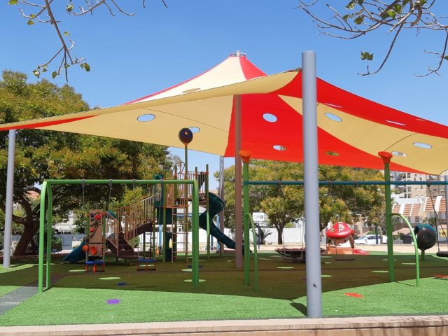 גן המשחקים "פל-ים" בשכונה ו' | צילום: באדיבות עיריית באר שבע