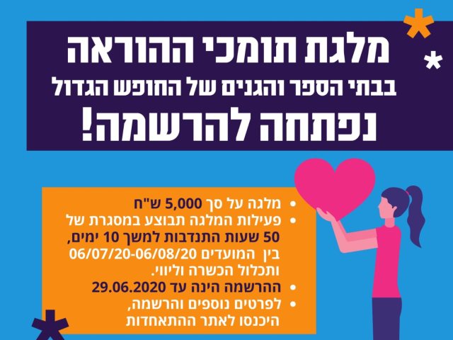 מלגות תומכי הוראה 