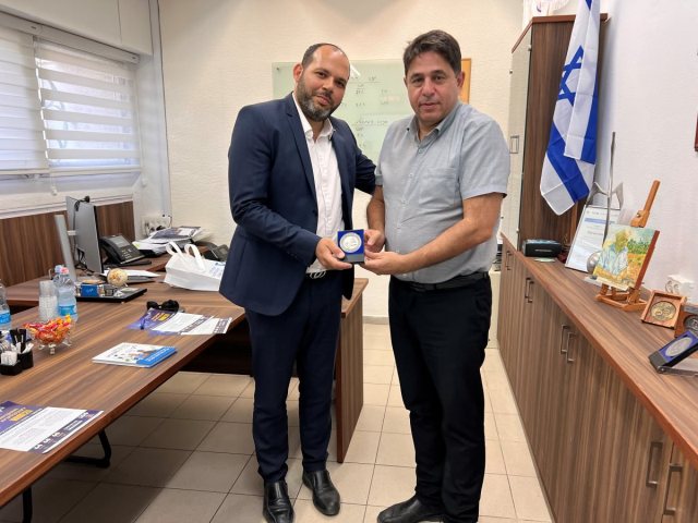 שמעון טובול במכללה הטכנולוגית. קרדיט - יח"צ