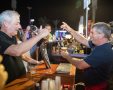 גנץ ואשכנזי בפסטיבל הבירה בבאר שבע | צילום: כחול לבן