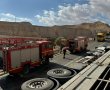 משאית מלאה בבקר התהפכה באזור הנגב, חשש כי חלקן נמלטו