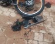 סוללת אופניים חשמליים נשרפה קרדיט: דוברות כבאות והצלה נגב 
