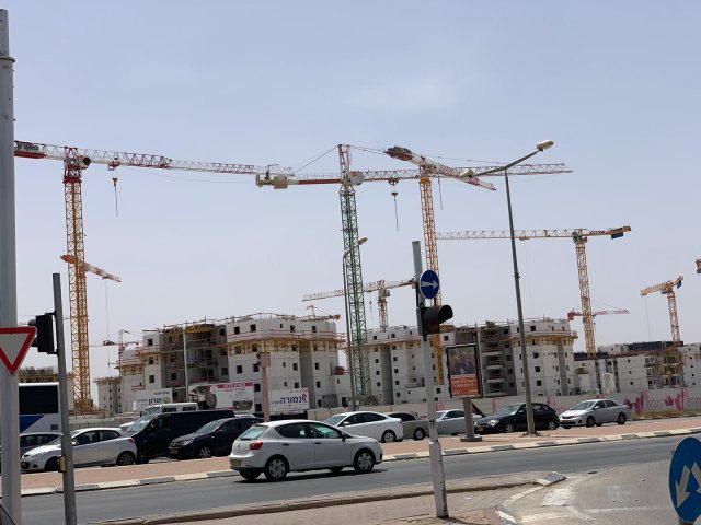 אתרי בנייה בנגב באדיבות ארגון קבלני הנגב