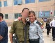 סרן ניצן שקרצ'י ובן זוגה. קרדיט - דובר צה"ל