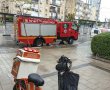 שריפה במבנה ברחוב יוספטל שבבת ים - אין נפגעים