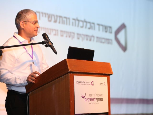 בתמונה- רן קויתי, מנהל הסוכנות לעסקים קטנים ובינוניים במשרד הכלכלה והתעשייה. צילום:  תומר שונם הלוי