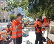אישה כבת 50 פונתה במצב בינוני עם סימני מכת חום מרחוב רוטשילד בבת ים