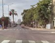 רחב רגר שומם בשעות הבוקר. קרדיט - באר שבע נט