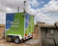 ניידת ניטור אוויר | צילום: עומר שטרית 
