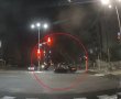 תיעוד מפחיד: נוסע בניגוד לחוקי התנועה וכמעט דורס אדם (וידאו)