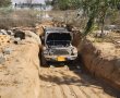 לא ייאמן: גנבו ג'יפ מרחובות באר שבע והחביאו אותו מתחת לאדמה (וידאו)