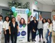 שלוחת צוות מיתר בפתיחת הסניף החדש. קרדיט - מכבי טבעי