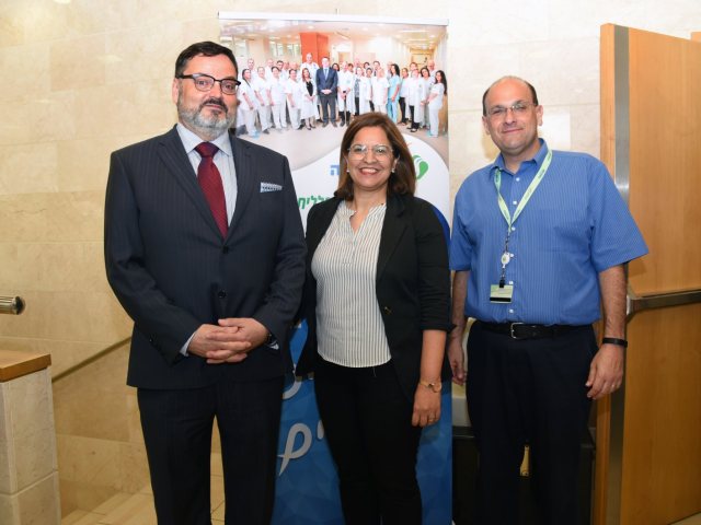 ד"ר קודש, אמונה ופרופ' אביטל | צילום: באדיבות סורוקה