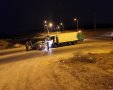 משאית הזבל שנעצרה. קרדיט - משטרת ישראל