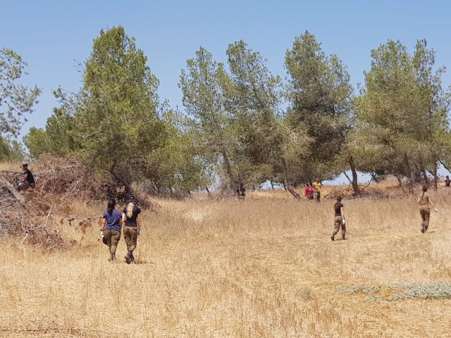 מתנדבי קק"ל צילום גלית אברהם 