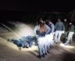 סוכל ניסיון חדירה: 17 שב"חים נתפסו כשהם מסתתרים בכרמים בדרום