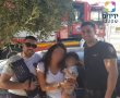 נמנע אסון: תינוק ננעל ברכב בשכונת רמות בבאר שבע, מתנדבי ידידים חילצו אותו בבטחה