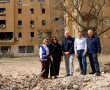 בכירי הסוכנות היהודית בסיור באתרי הנפילות בבאר שבע: "מעניקים סיוע חירום לנפגעי הטילים"