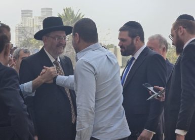 הרם יורם הכהן, היום (לפני הכרזת התוצאות). קרדיט: דביר ידעי