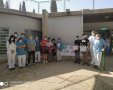 תלמידי אמית מקיף באר שבע, תורמים עציצים וכרטיסי ברכה לצוותים הרפואיים