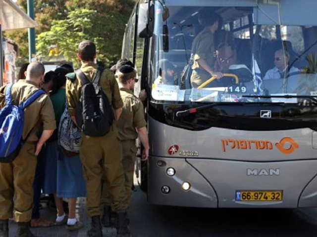 תמונת אילוסטרציה הסעות חיילים