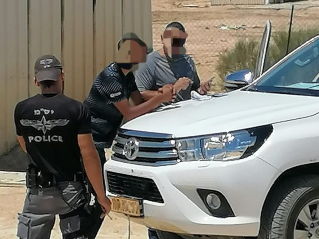 הפעילות בשטח | צילום: דוברות המשטרה