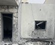 צפו בוידאו: כך נראה הבית בב"ש שספג פגיעת רקטה ישירה