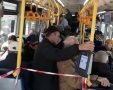 לא שומרים מרחק באוטובוס בבאר שבע צילום פרטי 