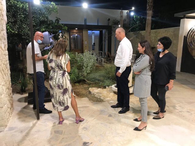 אורנה מיארה עליזה מנור יוסי שלי בגלריה של דניאל טודלנו - קרדיט יחצ 