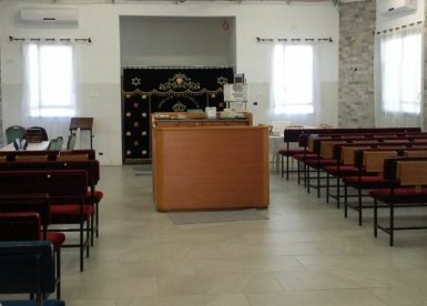 בית הכנסת אוהל משה בנחל עשן. צילום באדיבות אלקנה ודוקר