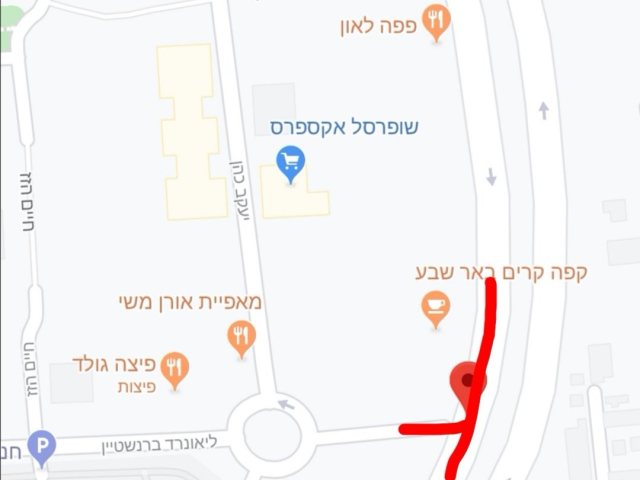 צילום גוגל מפות 