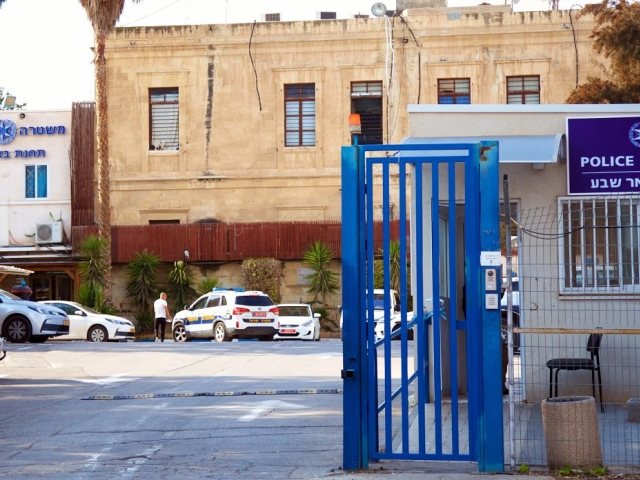 תחנת משטרת באר שבע. צילום: כרמל קיסרי