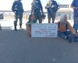 ארבעה מפגינים נעצרו מחוץ לשדה תימן במחאה על החזרת לוחמי "כוח 100" לשירות