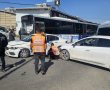 בתוך שעה: תאונה נוספת בעיר, במעורבות מספר כלי רכב ואוטובוס